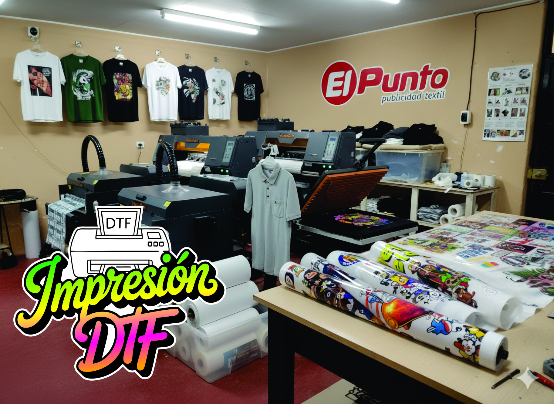 Impresión DTF